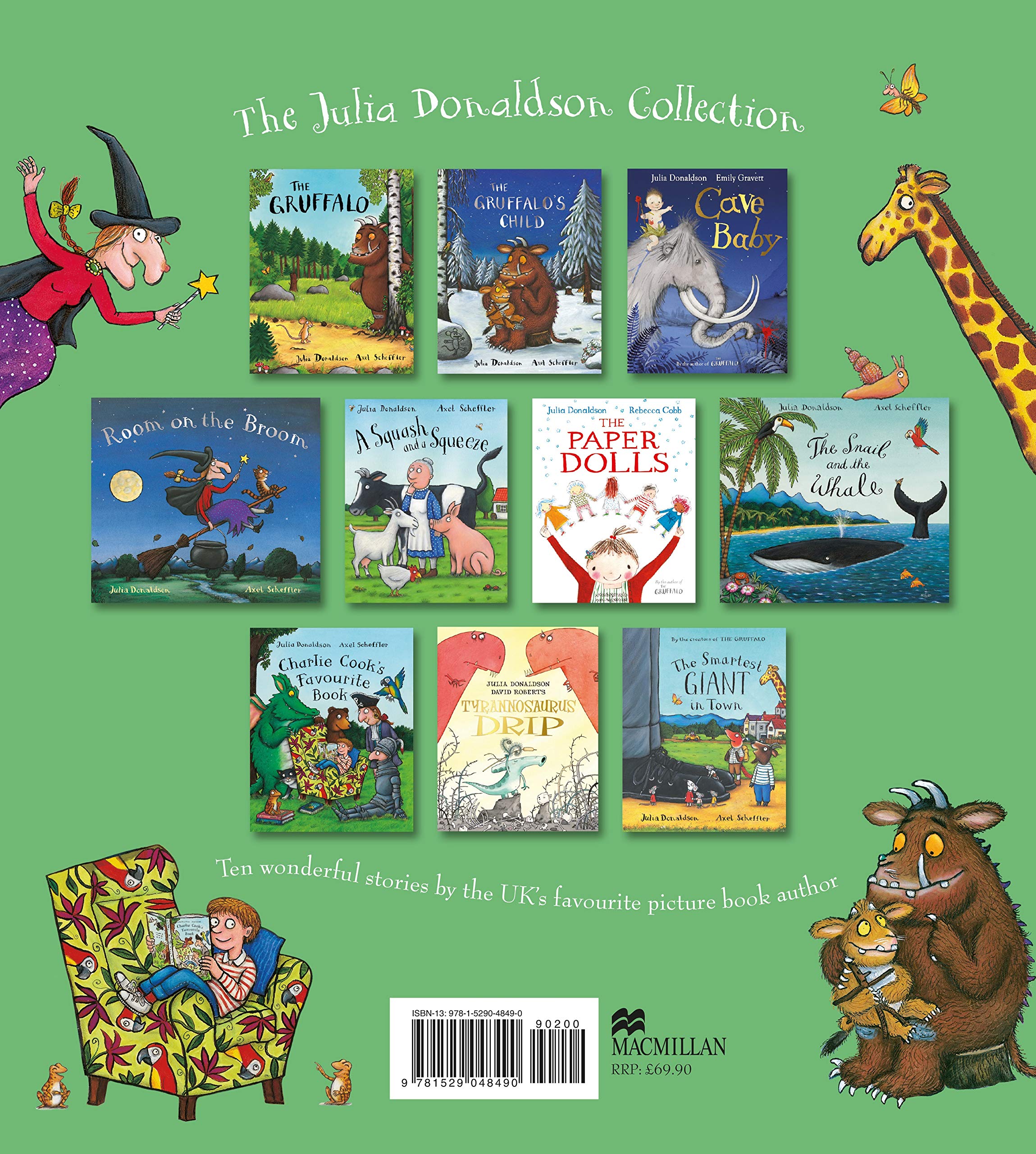 Julia Donaldson Collection 10-Book Ziplock