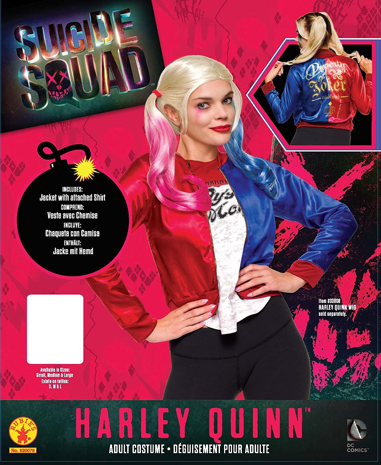 Rubies: Harley Quinn Costume Kit - Womens - M