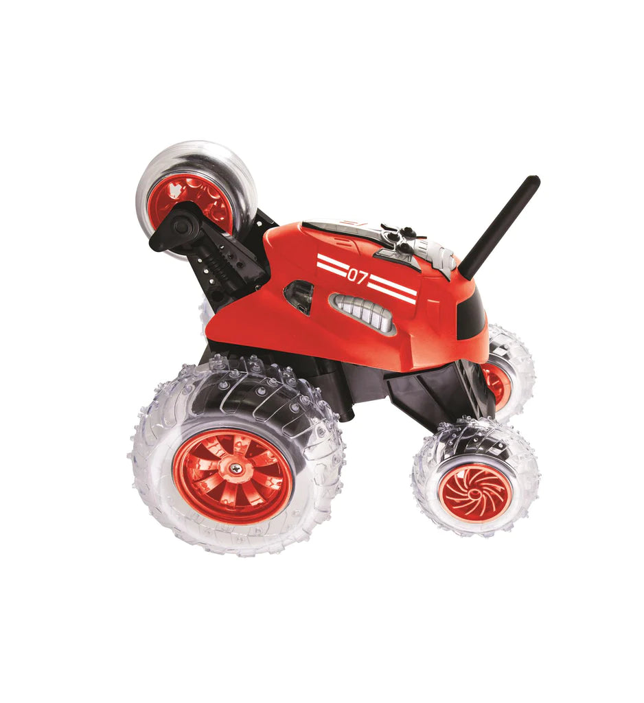 Discovery - Toy RC Monster Spinning Car Red