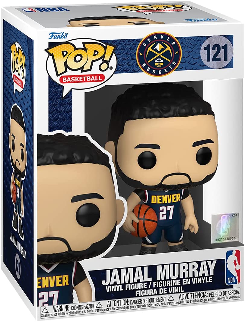 POP! Basketball: NBA Nuggets - Jamal Murray (Dark Blue Jersey)