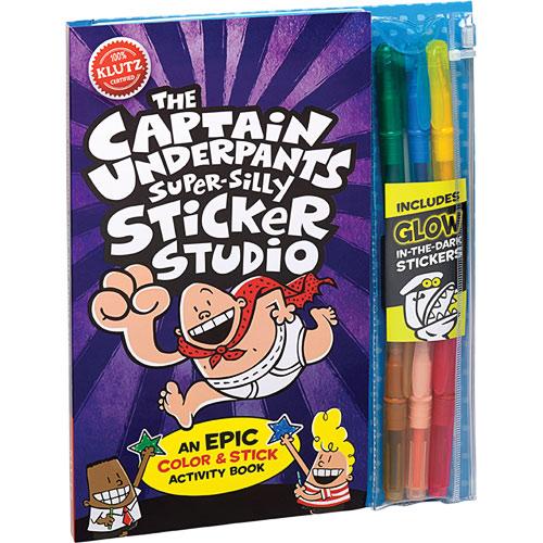 Klutz- The Captain Underpants Super-Silly Sticker Studio