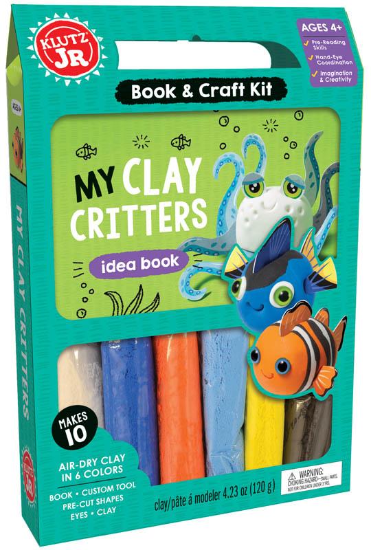 Klutz- My Clay Critters Idea Book & Craft Kit - DNA