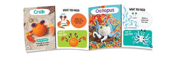 Klutz- My Clay Critters Idea Book & Craft Kit - DNA