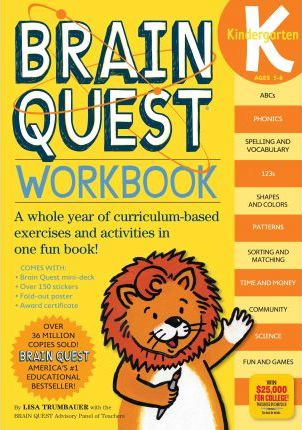 Brain quest Kindergarten Workbook Ages 5-6