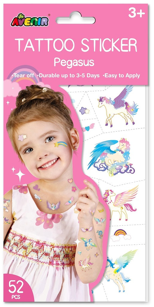 Avenir Pegasus Tattoo Stickers