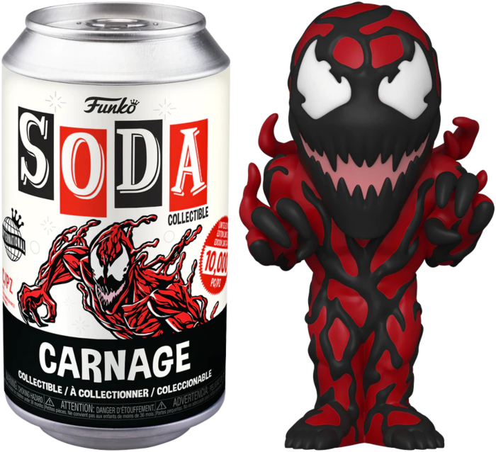 Funko - Vinyl Soda Marvel - Spider-Man Carnage W/Chase