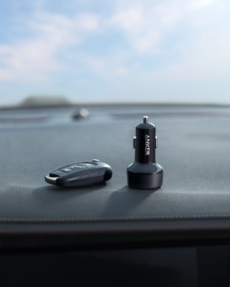 Anker PowerDrive PD＋ 2 Car Charger Black+Gray