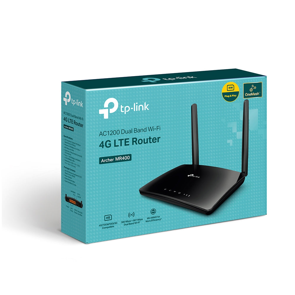 TP-LINK AC1350 Wireless Dual Band 4G LTE Router
