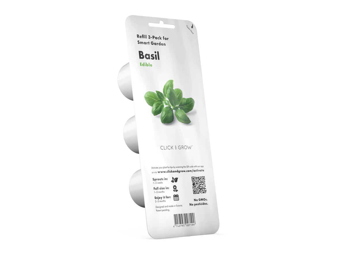 Click & Grow Basil plant pods