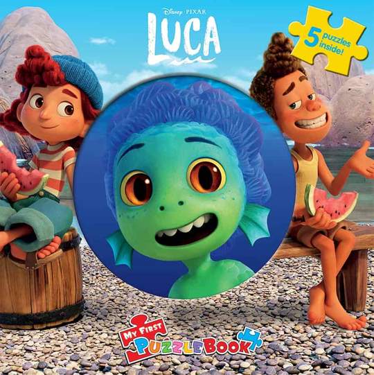 Phidal Disney Luca My First Puzzle Book