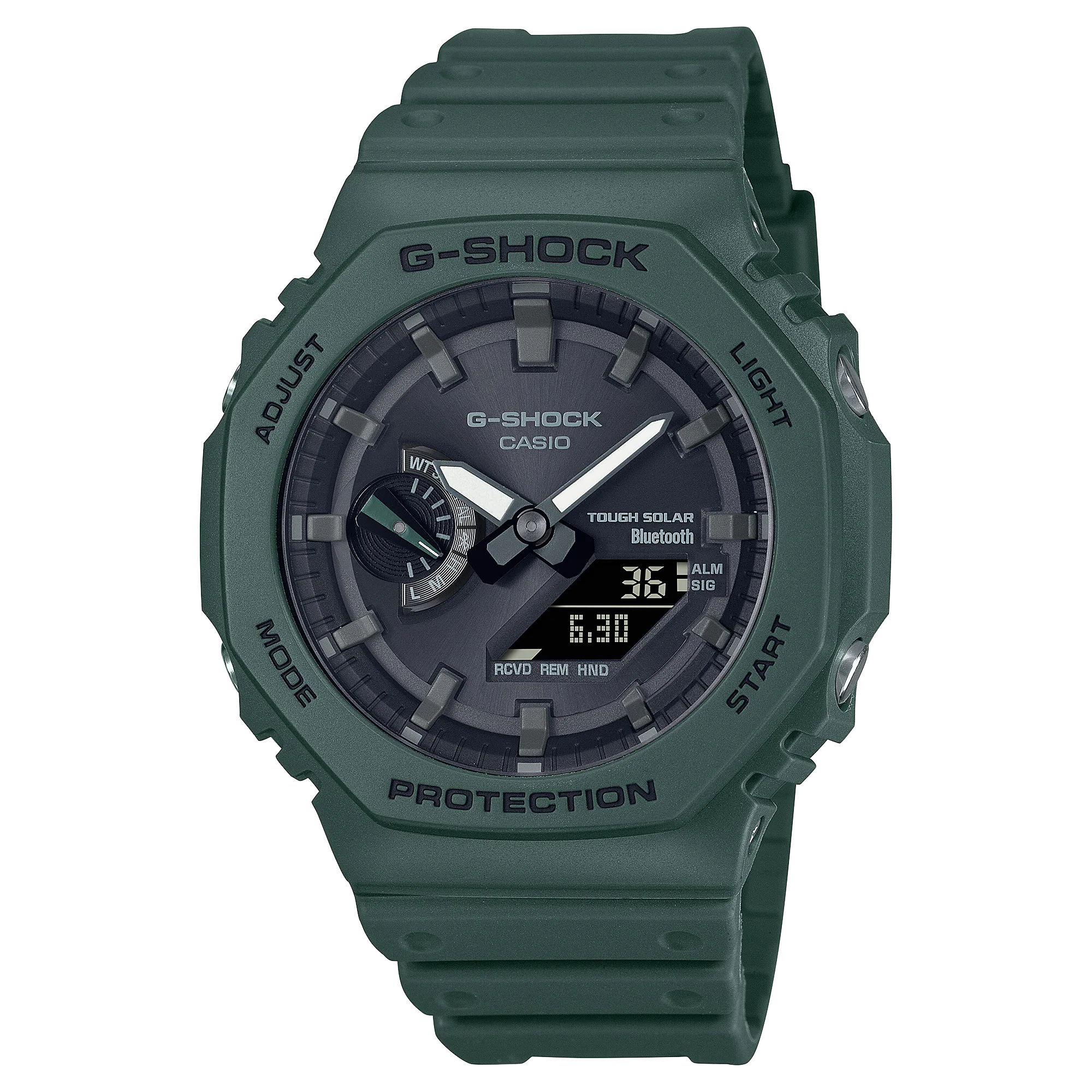 Casio Watch G-SHOCK B2100 Solar Green