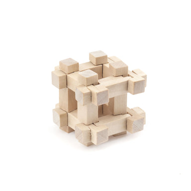 Kikkerland Mystery Matchbox Wooden Puzzle - DNA