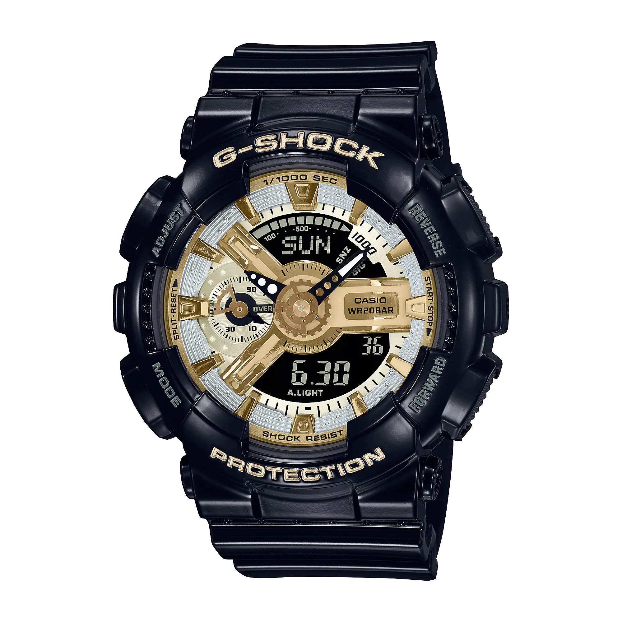 Casio Watch G-SHOCK S110GB Black & Gold