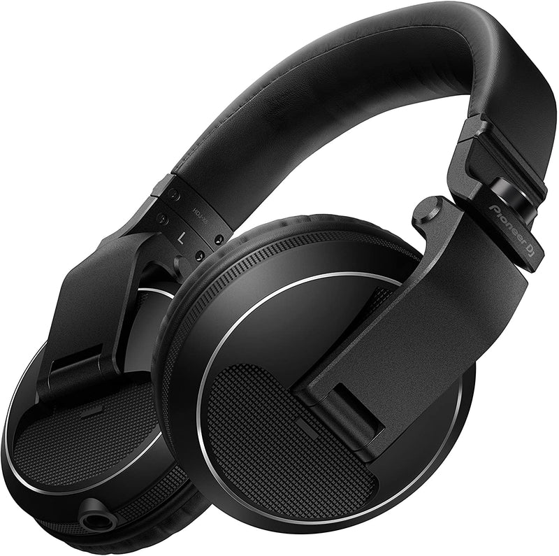 Pioneer HDJ-X5-K Professional DJ Headphone, Black