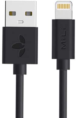 MiLi Lightning to USB Cable 2m WHITE - DNA