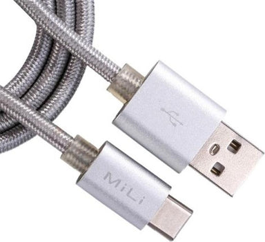 MiLi USB-C Cable (1M) Silver - DNA