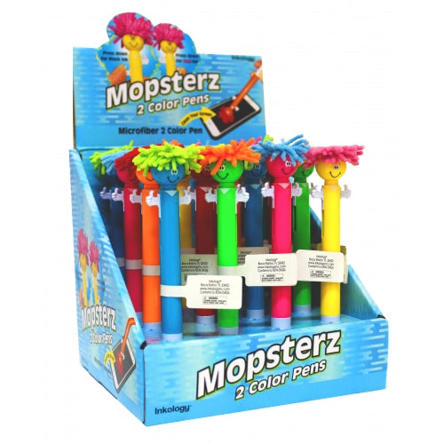 Inkology 2 Color Mopsterz Pen, Assorted