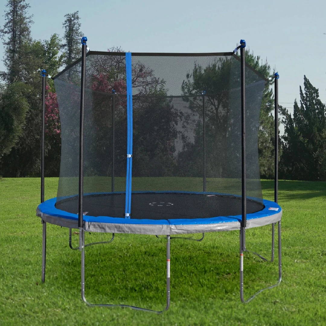 Mega Trampoline 2.4M With Safety Net For Childrens