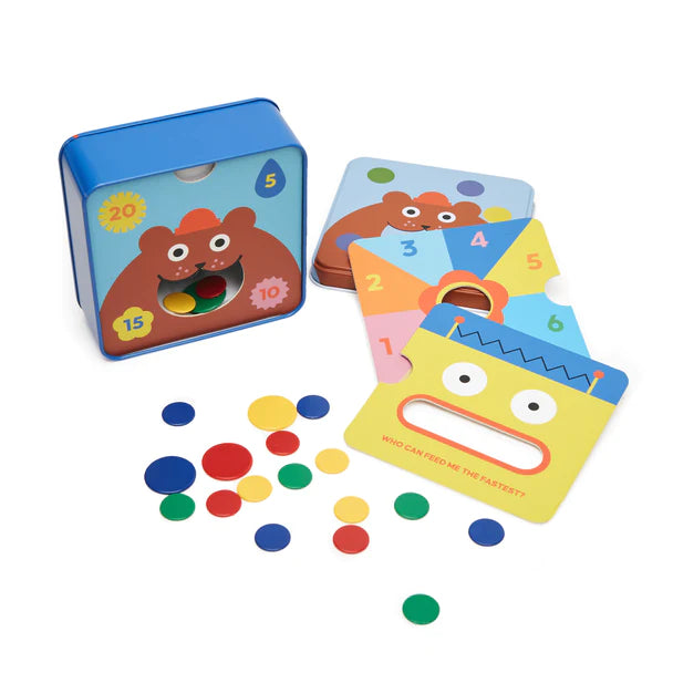 Kikkerland - On The Go 3 In 1 Tiddlywinks Game