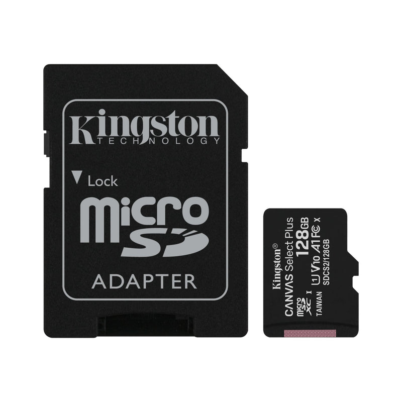 Kingston 128GB micSDXC Canvas Select Plus 100R A1 C10  ADP