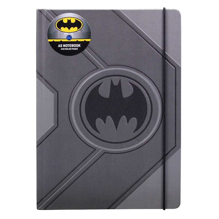 Half Moon Bay A5 Notebook - Batman (Black logo)