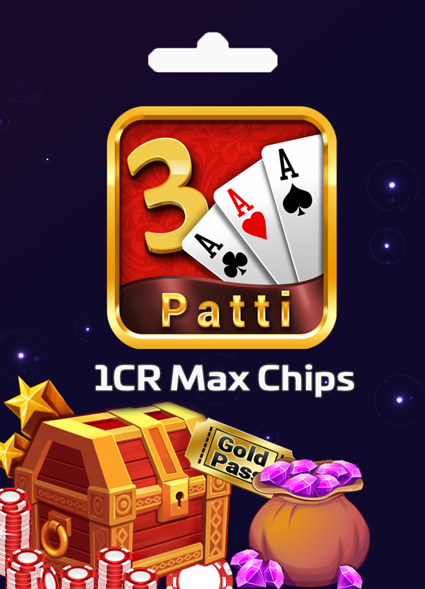 Teen Patti Gold-1 Cr Max Chips (INT)