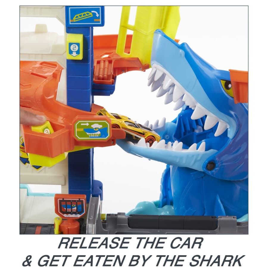 Hot Wheels Attacking Shark Escape Playset