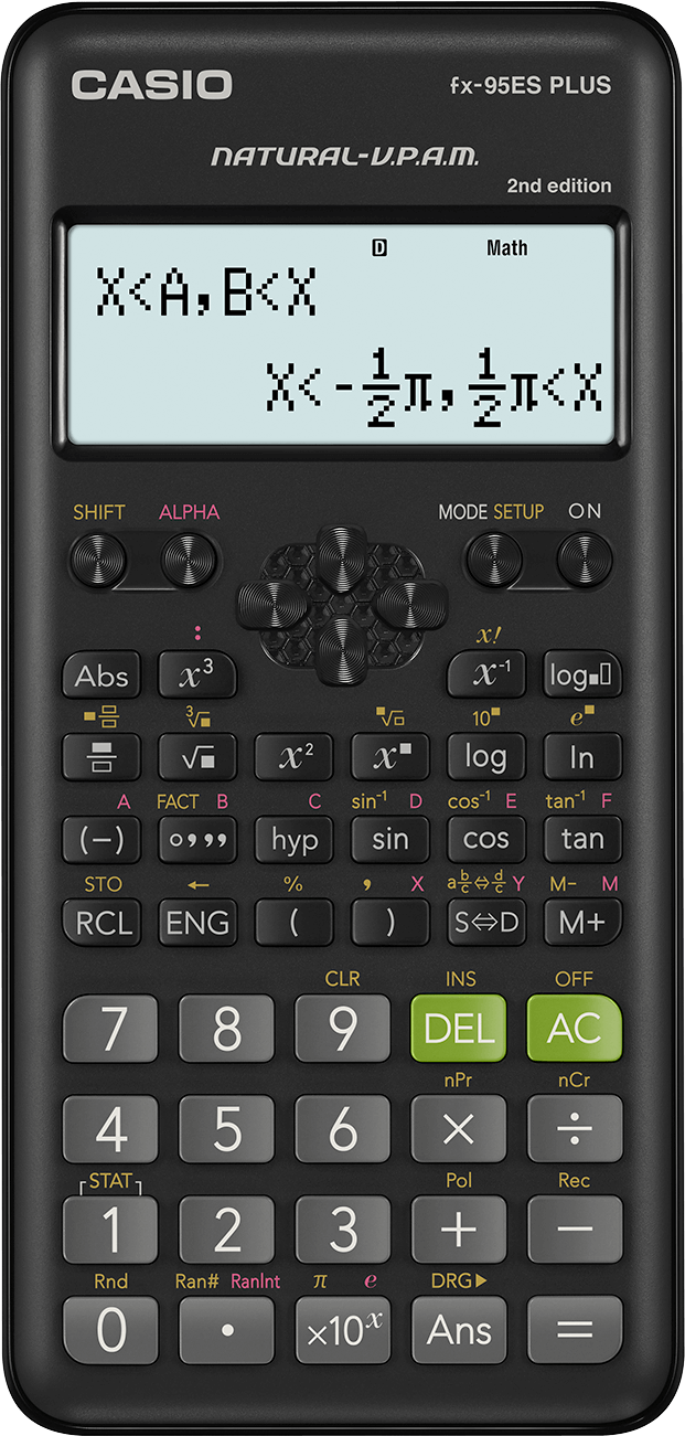 Casio Calculator FX-95ES+ Scientific 274 FUN