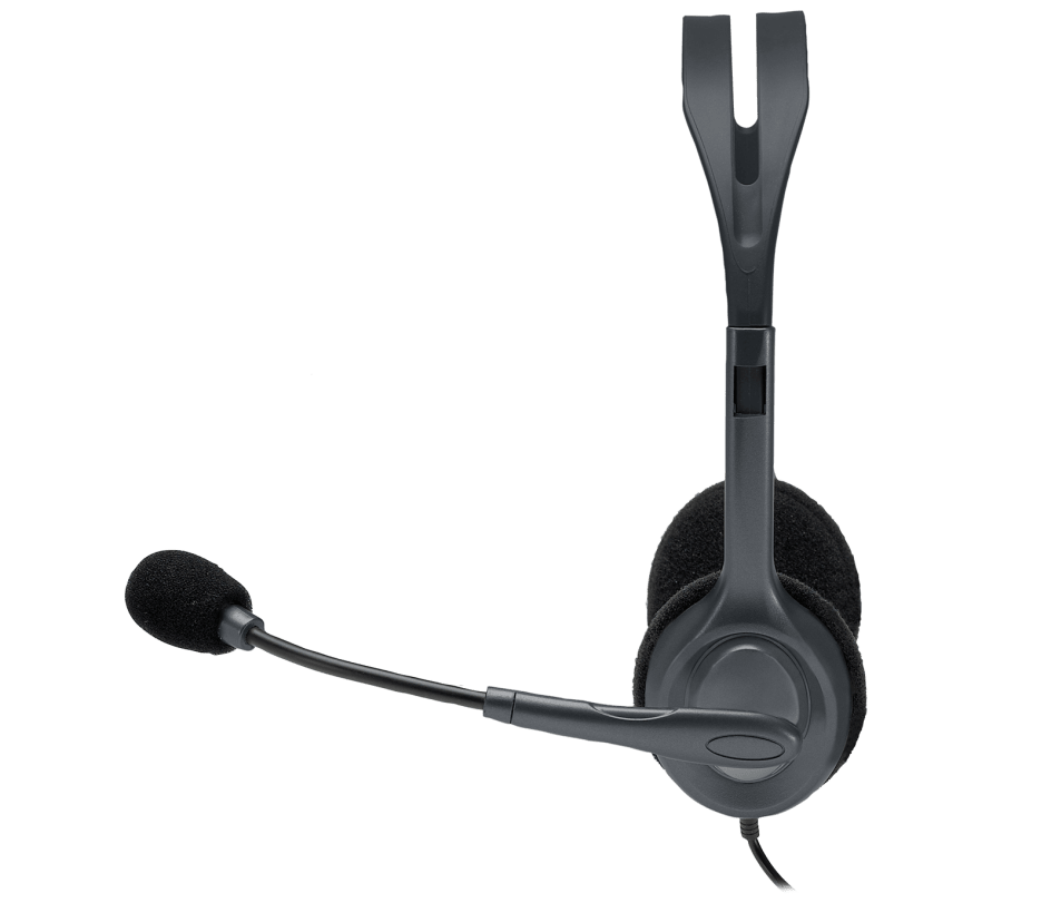 Logitech Stereo Headset H111 Analog One Plug