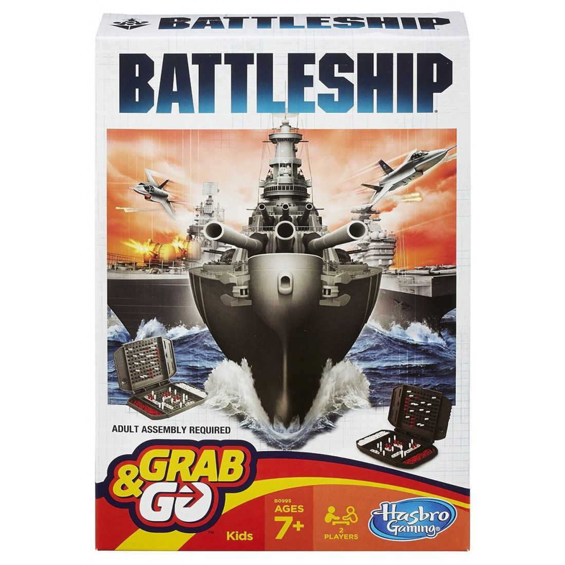 Hasbro Gaming  Battleship Grab And Go