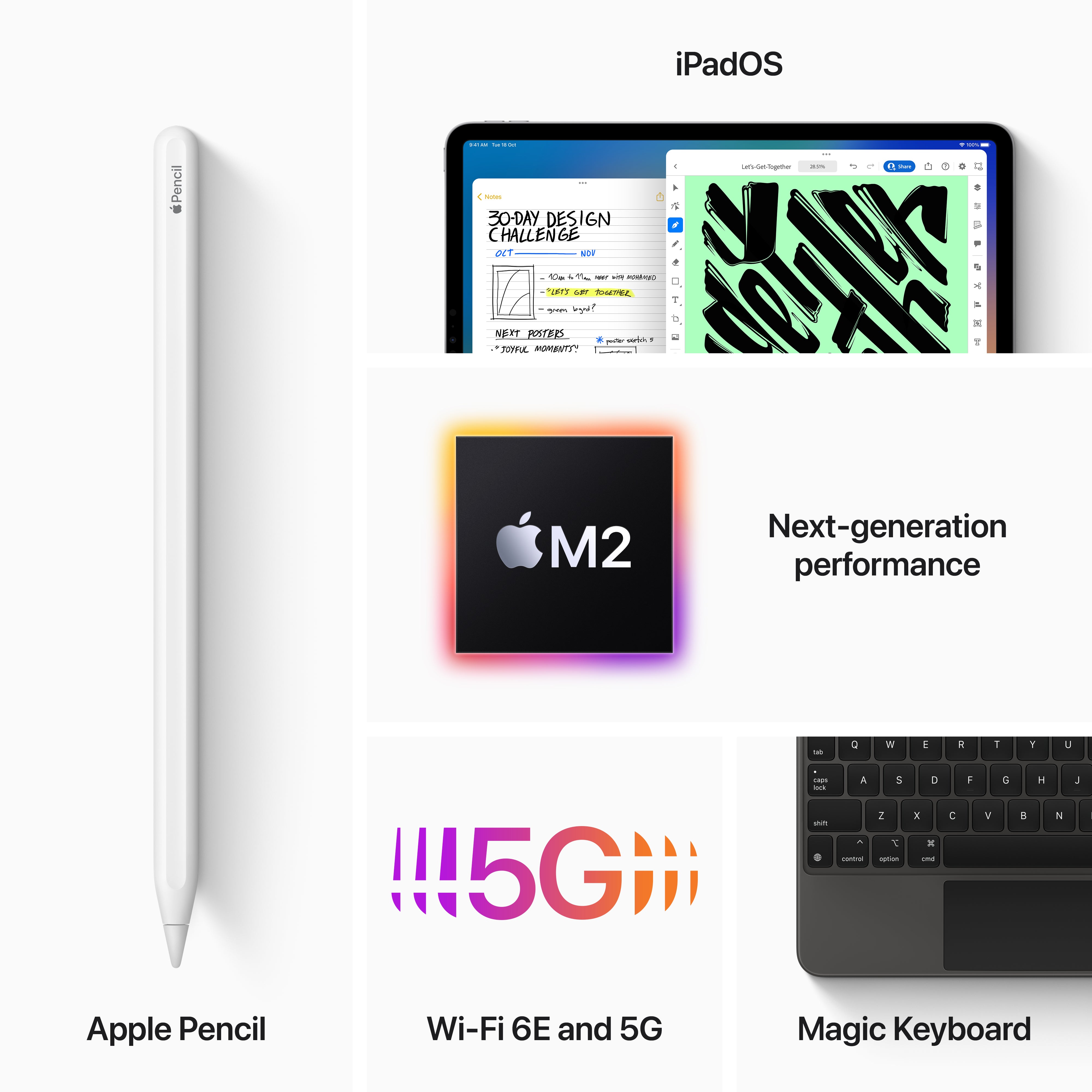 iPad Pro 12.9: (6th generation)