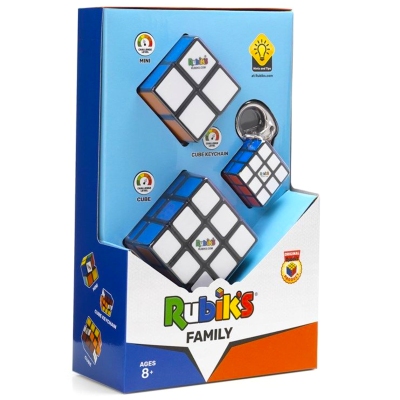 Rubik'S Family Pack (Cube/Keychain/Mini)