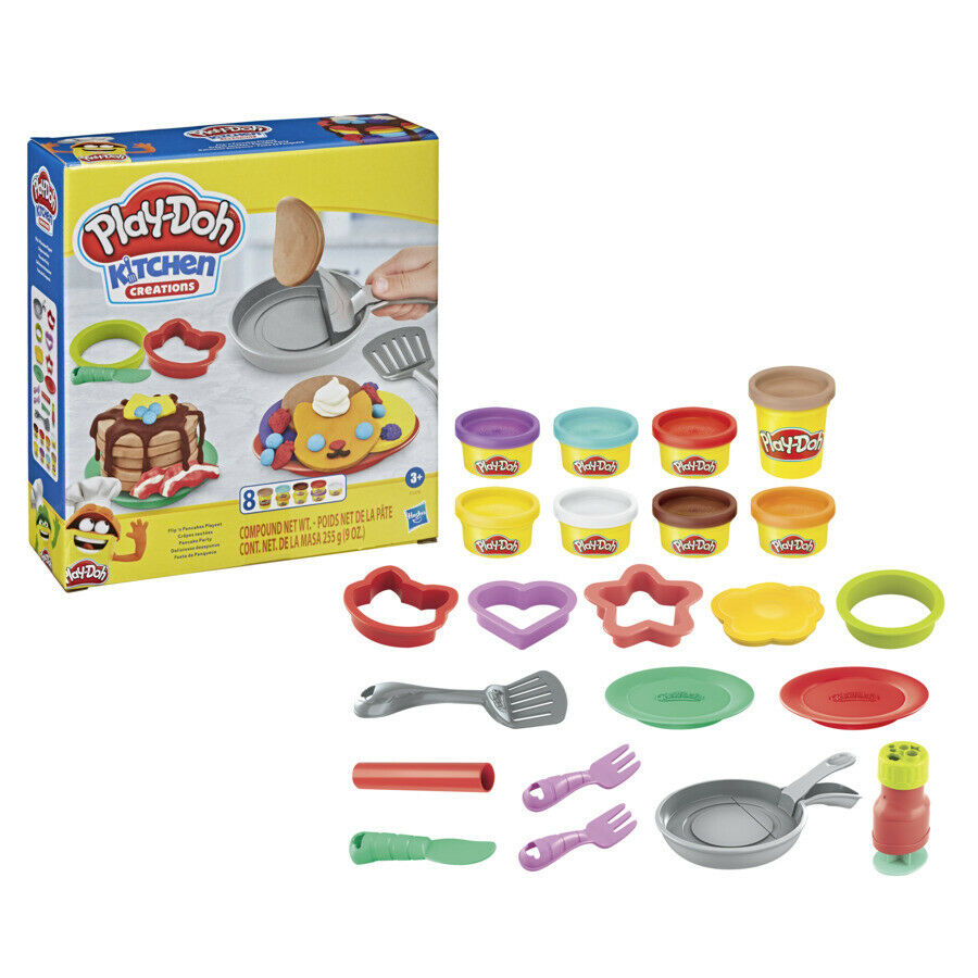 Hasbro Play-Doh Kitchen Creations Flip 'N Pancakes Play Set