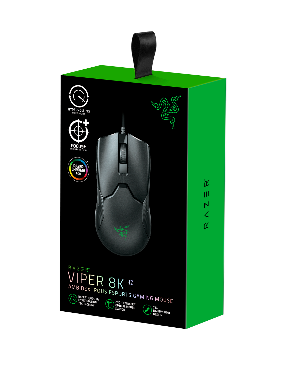 Razer Viper 8KHz Ambidextrous Wired Gaming Mouse
