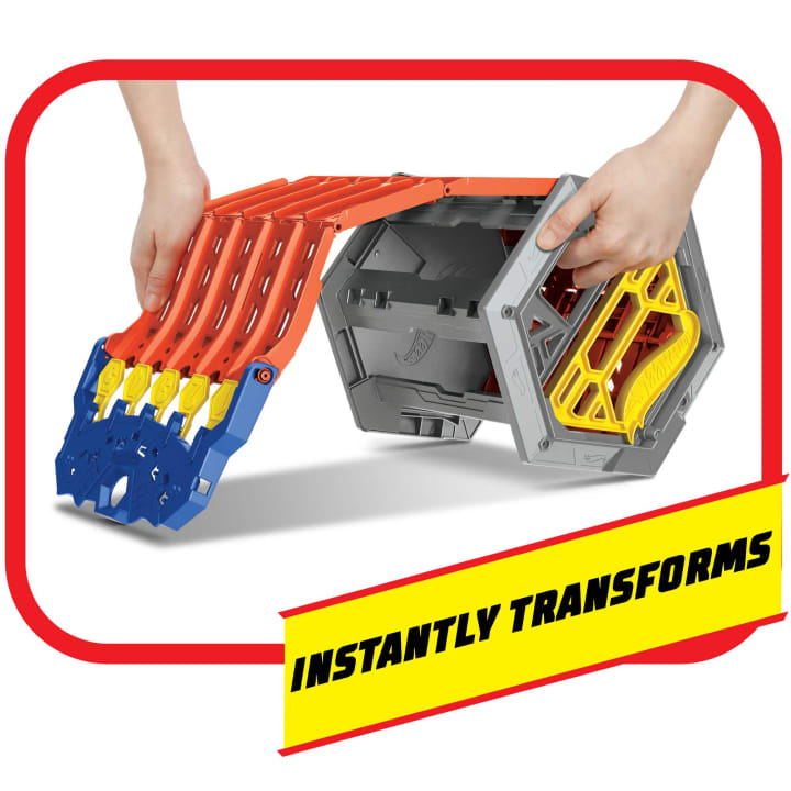 Hot Wheels Roll Out Raceway Action Track Set